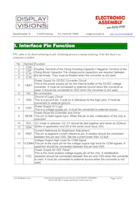 EA W096016-XALB Datasheet Page 6