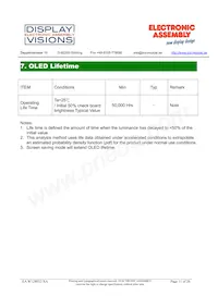 EA W128032-XALG Datasheet Pagina 11