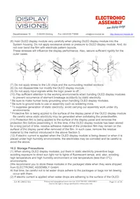 EA W128032-XALG Datasheet Page 21