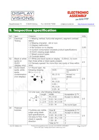 EA W128064-XALG Datasheet Page 14