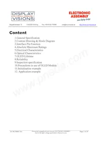 EA W256064-XALG Datasheet Page 2