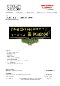 EA W256064-XGLG Datenblatt Cover