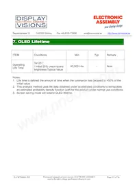 EA W256064-XGLG Datasheet Page 12