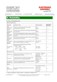 EA W256064-XGLG Datasheet Page 13