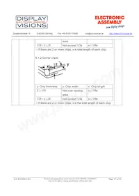 EA W256064-XGLG Datasheet Page 17