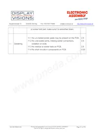 EA W256064-XGLG Datasheet Page 21
