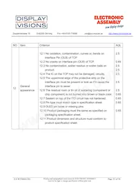 EA W256064-XGLG Datasheet Page 22