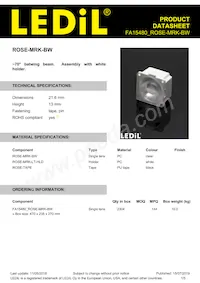 FA15480_ROSE-MRK-BW 데이터 시트 표지