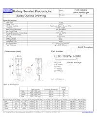 FL1P-10QW-1-Y110V Datasheet Cover