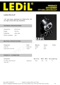 FP11085_LISA2-RS-CLIP Datasheet Copertura