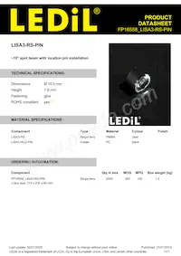 FP16558_LISA3-RS-PIN Datasheet Copertura
