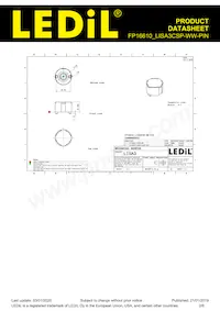 FP16610_LISA3CSP-WW-PIN Datasheet Pagina 2