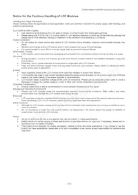 GT800X480A-C903PA Datasheet Page 19