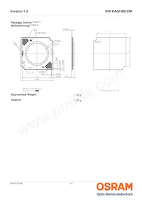 GW KAGHB2.CM-RPRQ-30S3-T05 Datasheet Pagina 12