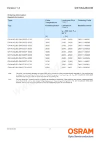 GW KAGJB3.EM-SRSS-27S3-T02-M Datasheet Page 2