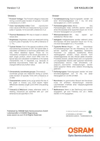 GW KAGLB3.CM-SRSS-30S3-T02 Datasheet Page 17