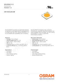 GW KAGLB3.EM-TPTQ-65S3-T02 Datasheet Cover