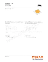 GW KAHJB1.CM-SRSS-40S3-T02 Datasheet Cover