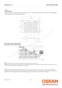 GW KAHLB1.EM-TSTT-35S3-T02 Datasheet Page 13