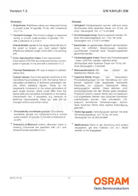 GW KAHLB1.EM-TSTT-35S3-T02 Datasheet Page 17