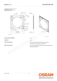 GW KAHLB2.CM-SUTP-30B3-T02數據表 頁面 12