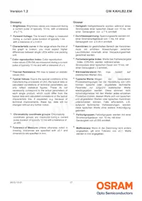 GW KAHLB2.EM-TRTS-40S3-T02 Datasheet Page 17