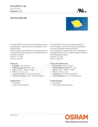 GW KALRB3.EM-TUUQ-65H4 Datasheet Cover