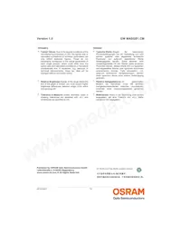 GW MAEGB1.CM-QPQS-40S3-0-T02 Datasheet Page 19