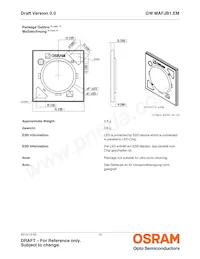 GW MAFJB1.EM-SPST-50S3 Datasheet Page 12