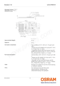 LE A P3W 01-TXTY-3-0-F00-T01-LM Datasheet Pagina 12