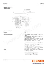 LE A P3W-TXTZ-1 Datasheet Page 12