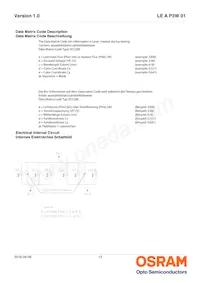 LE A P3W-TXTZ-1 Datasheet Pagina 13