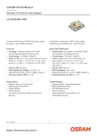 LE ACWUWV S2W Datasheet Cover