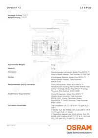 LE B P1W-EYFY-24-0-F00-T01 데이터 시트 페이지 12