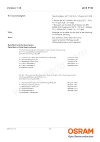 LE B P1W-EYFY-24-0-F00-T01 Datasheet Pagina 13