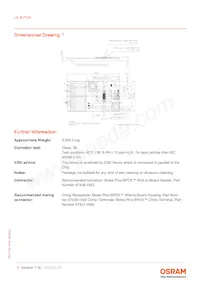 LE B P1W-EZFZ-24-0-F00-T01 Datasheet Pagina 9
