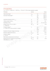 LE B P2W-GXHX-24-0-F00-T01 Datasheet Page 3