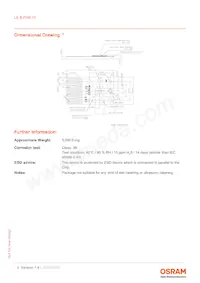 LE B P3W 01-GZHZ-24-0-F00-T01 Datasheet Page 9