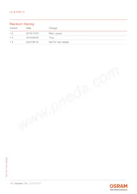 LE B P3W 01-GZHZ-24-0-F00-T01 Datasheet Pagina 19