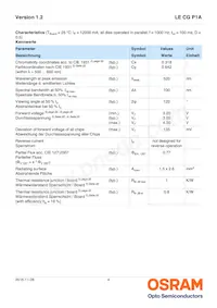 LE CG P1A-6T5U-A Datasheet Page 4