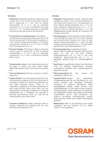 LE CG P1A-6T5U-A Datasheet Page 22