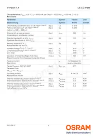 LE CG P3W-8U7V-1 Datasheet Page 4