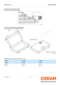 LE CG P3W-8U7V-1 Datenblatt Seite 20