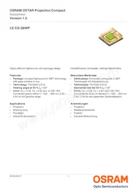 LE CG Q8WP-7P8P-1-A40-R18-Z Datasheet Cover