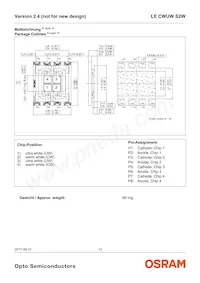 LE CWUW S2W-LZMX-CHCL+NXNY-UW Datasheet Page 12