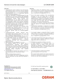 LE CWUW S2W-LZMX-CHCL+NXNY-UW Datasheet Pagina 19