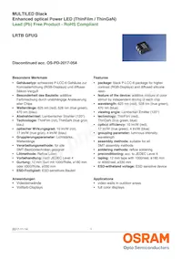 LRTBGFUG-S5T9-1+U7V5-29+R5S7-49-20-R33-B Datasheet Cover