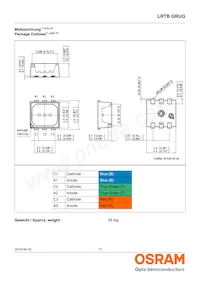 LRTBGRUG-TTTZ-1+UYVW-29+RTST-49-20-L-ZO Datasheet Page 17