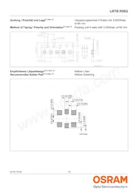 LRTBR98G-R9T-1+S7T7-35+PQ-25-20-S-ZO Datasheet Page 19