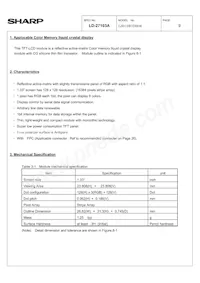 LS013B7DH06-DU Datasheet Page 11